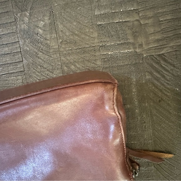 Alba bag Classic brown Leather zippy work tote - Picture 13 of 16